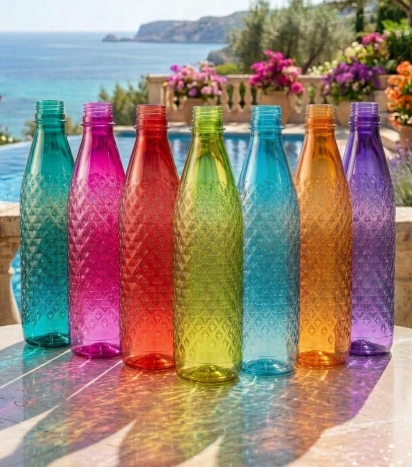 1 Liter Blue Fridge Bottle Howrah